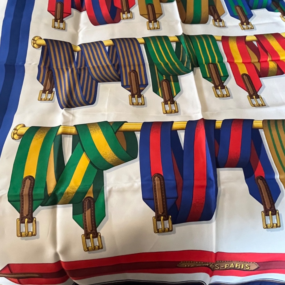 Hermes - Paris Carre 90 Silk Scarf 35 inch x 35 inch